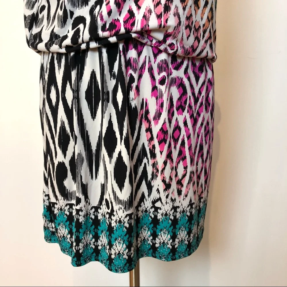 Style & Co Multicolored Patterned Dress - Picture 12 of 14
